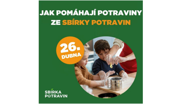 Jak pomáhají potraviny ze Sbírky potravin
