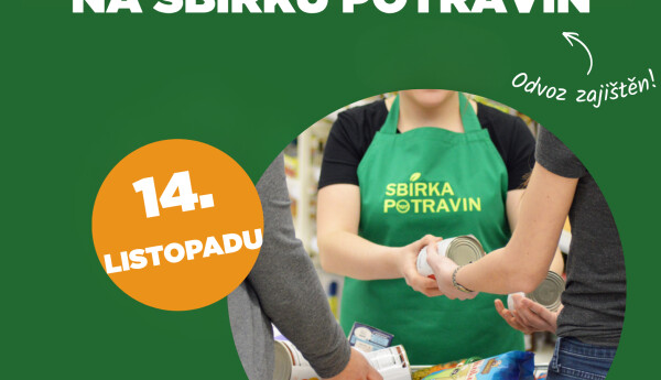 Hledáme dobrovolníky na Sbírku potravin