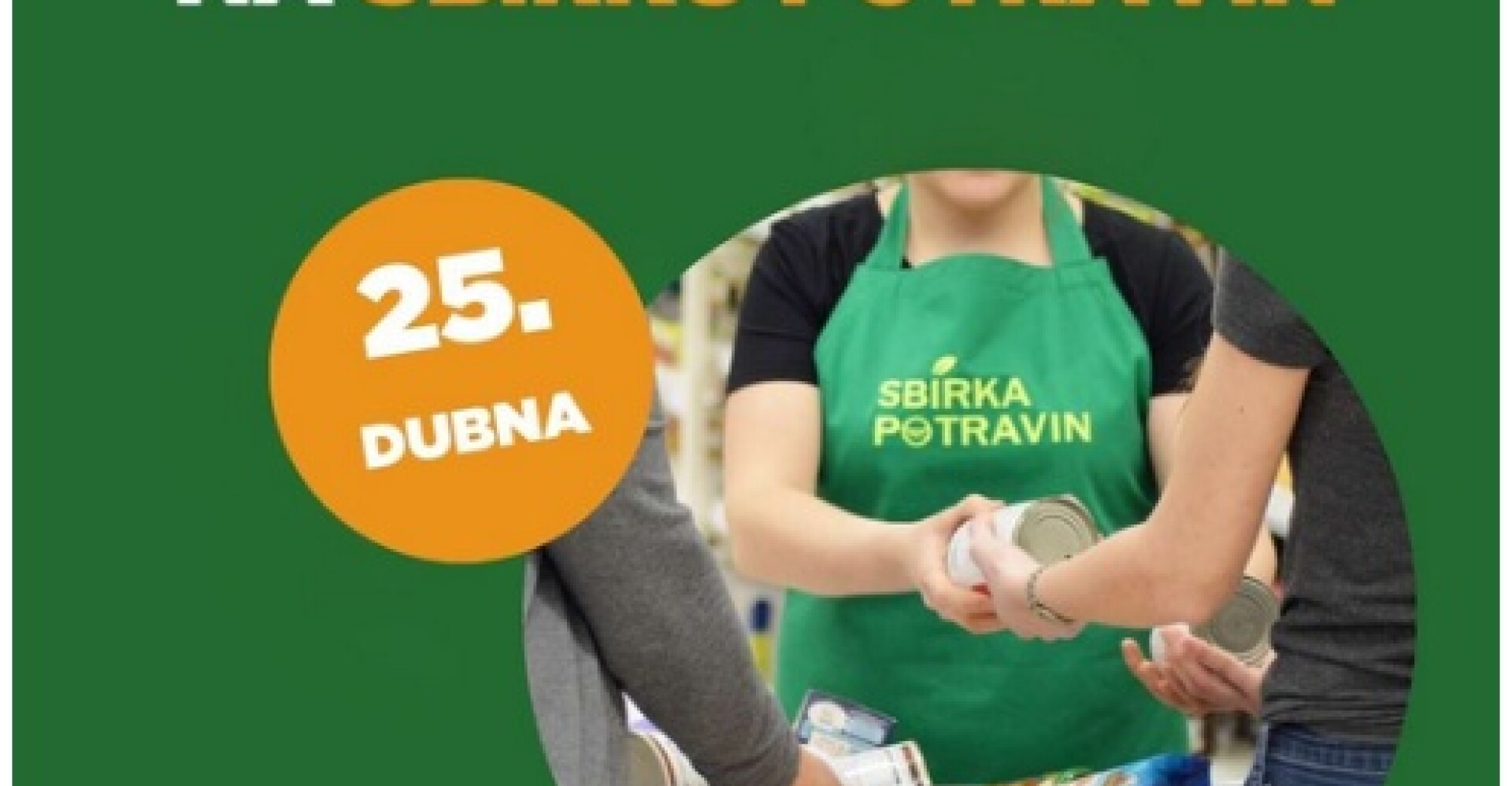 Hledáme dobrovolníky na Sbírku potravin